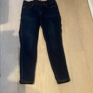 SPANX Women's Deep Blue Skinny Jeans